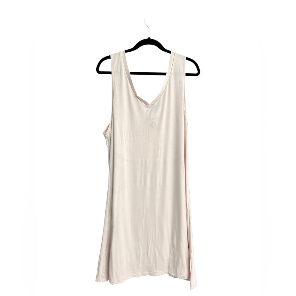 Faceplant Dreams Bamboo V-Neck Nightshirt Pink Size Xl View 6